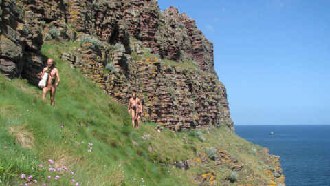 Un exemple de randonue - En bord de mer